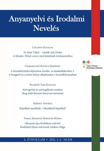 Anyanyelvi és Irodalmi Nevelés 2021. 1. lapszám