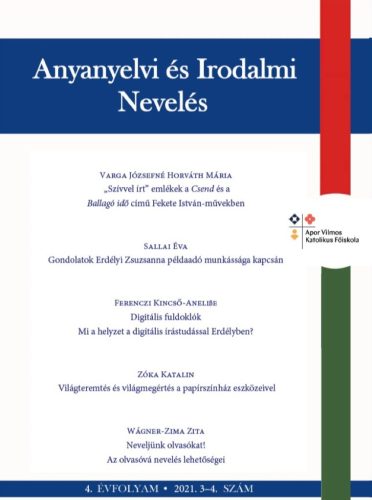 Anyanyelvi és Irodalmi Nevelés 2021. 2. lapszám