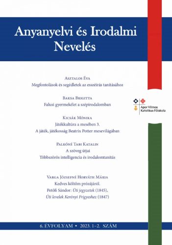 Anyanyelvi és Irodalmi Nevelés 2023. 1. lapszám