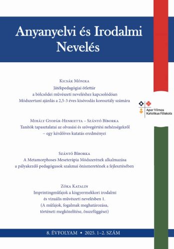 Anyanyelvi és Irodalmi Nevelés 2025. 1. lapszám