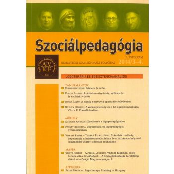   Szociálpedagógia Logoterápia folyóirat II. évf. 2014/3-4